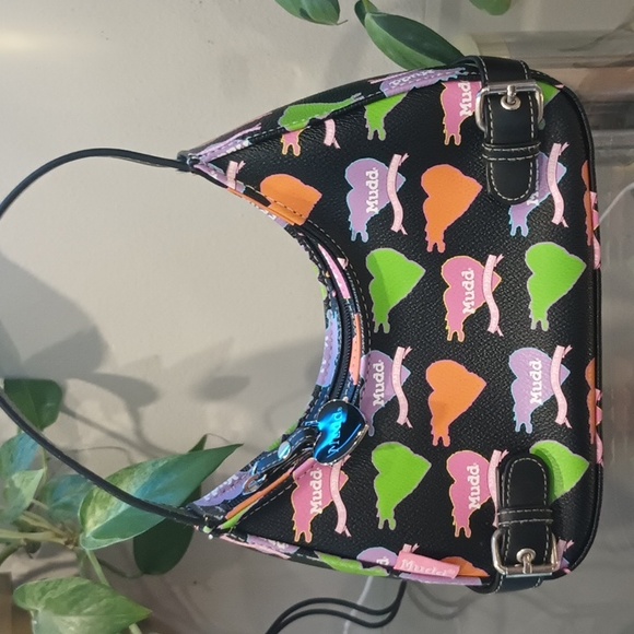 🛑🛑SOLD🛑🛑 Mudd Mini Purse Satchel Y2K - Picture 2 of 12